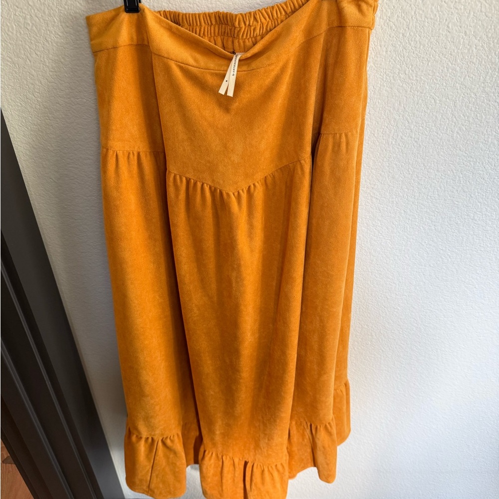 Orange Women's Skirt